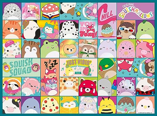 Ravensburger 13391 Squishmallows Jigsaw Puzzle - 100 Piece XXL Puzzle for Kids 6 Years and Up