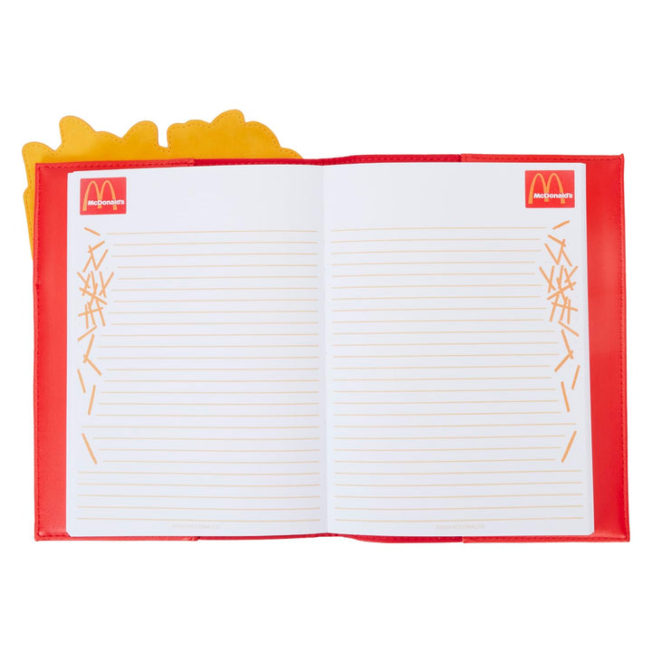 Loungefly McDonalds French Fries Notebook - Loungefly (Notebook, Collectible Edition)