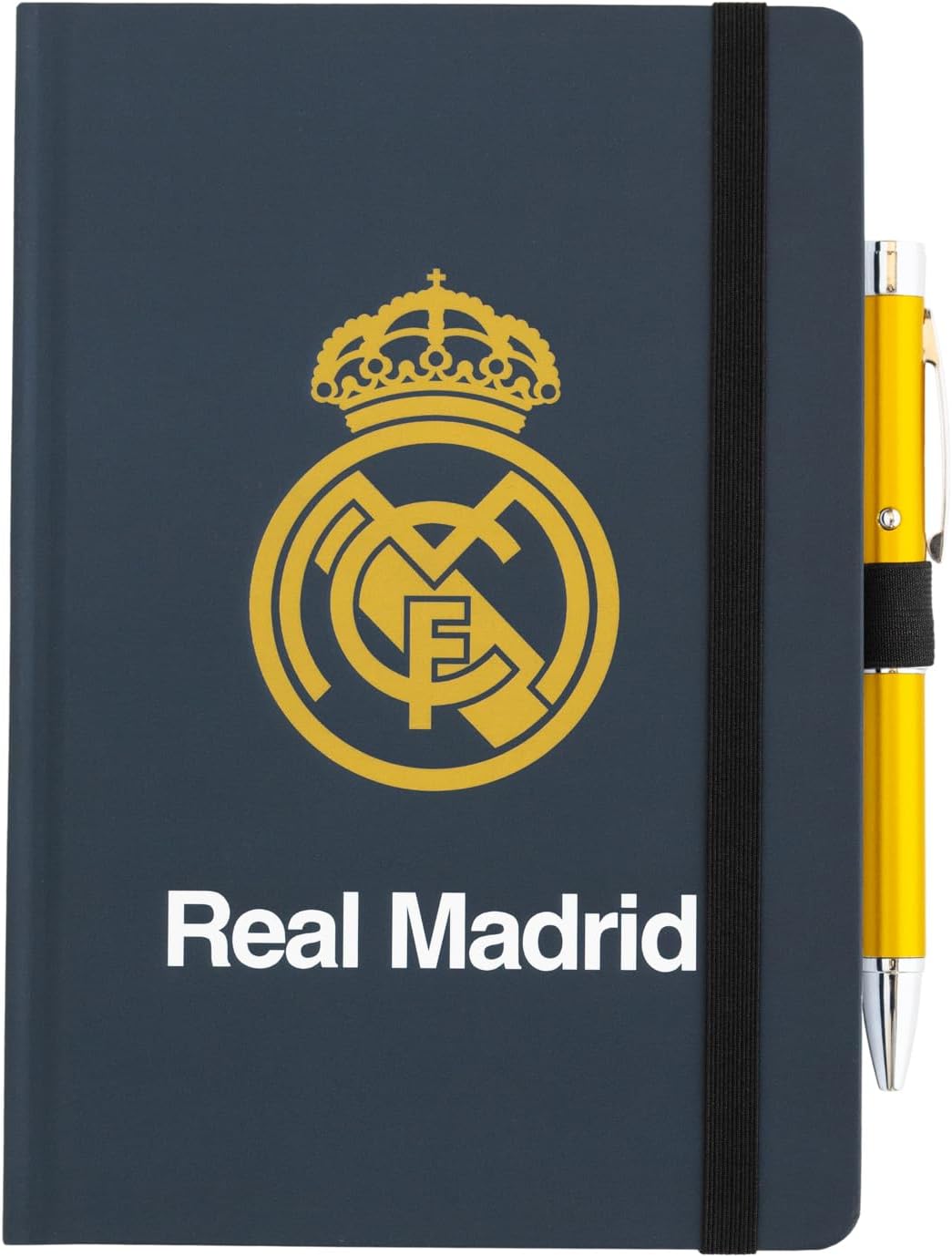 Real Madrid Notebook A5 & Projector Pen - Grupo Erik (Notebook, A5 Size)