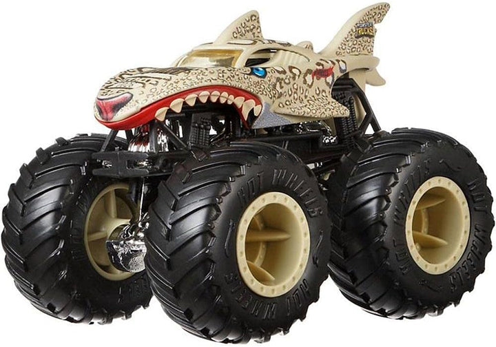 Hot Wheels Monster Trucks 1:64 Demo Doubles 2-Pack - Head-to-Head Battle Vehicles for Kids