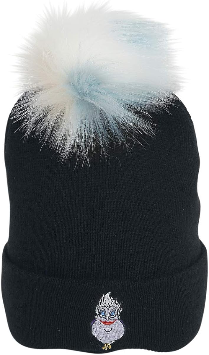 Arielle, die Meerjungfrau The Little Mermaid Ursula Women Beanie Black, 100% Polyester