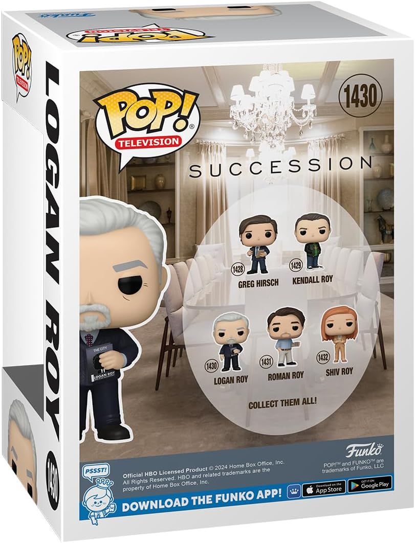 Funko Pop! TV Succession - Logan Roy Vinyl Figure (75656)