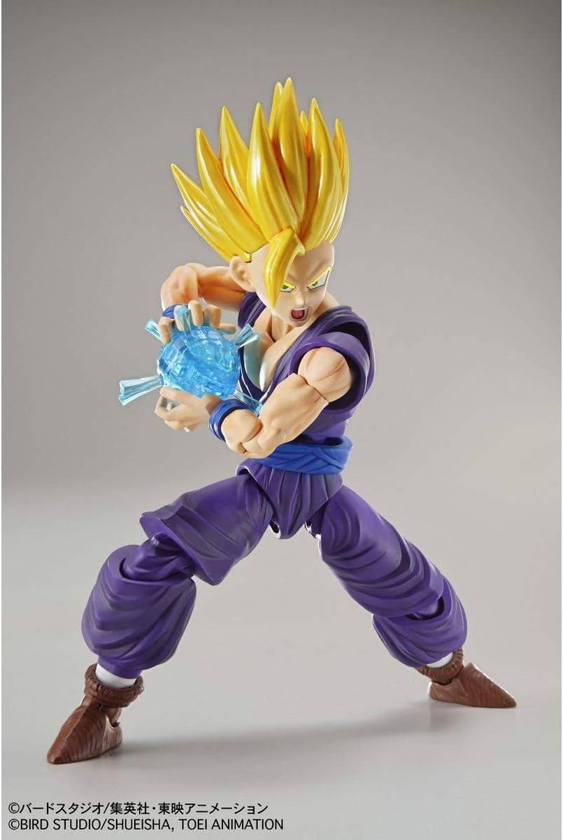 Dragon Ball Z Super Saiyan 2 Son Gohan Figure-rise Standard Model Kit - 13+ Years, Buildable Action Figure