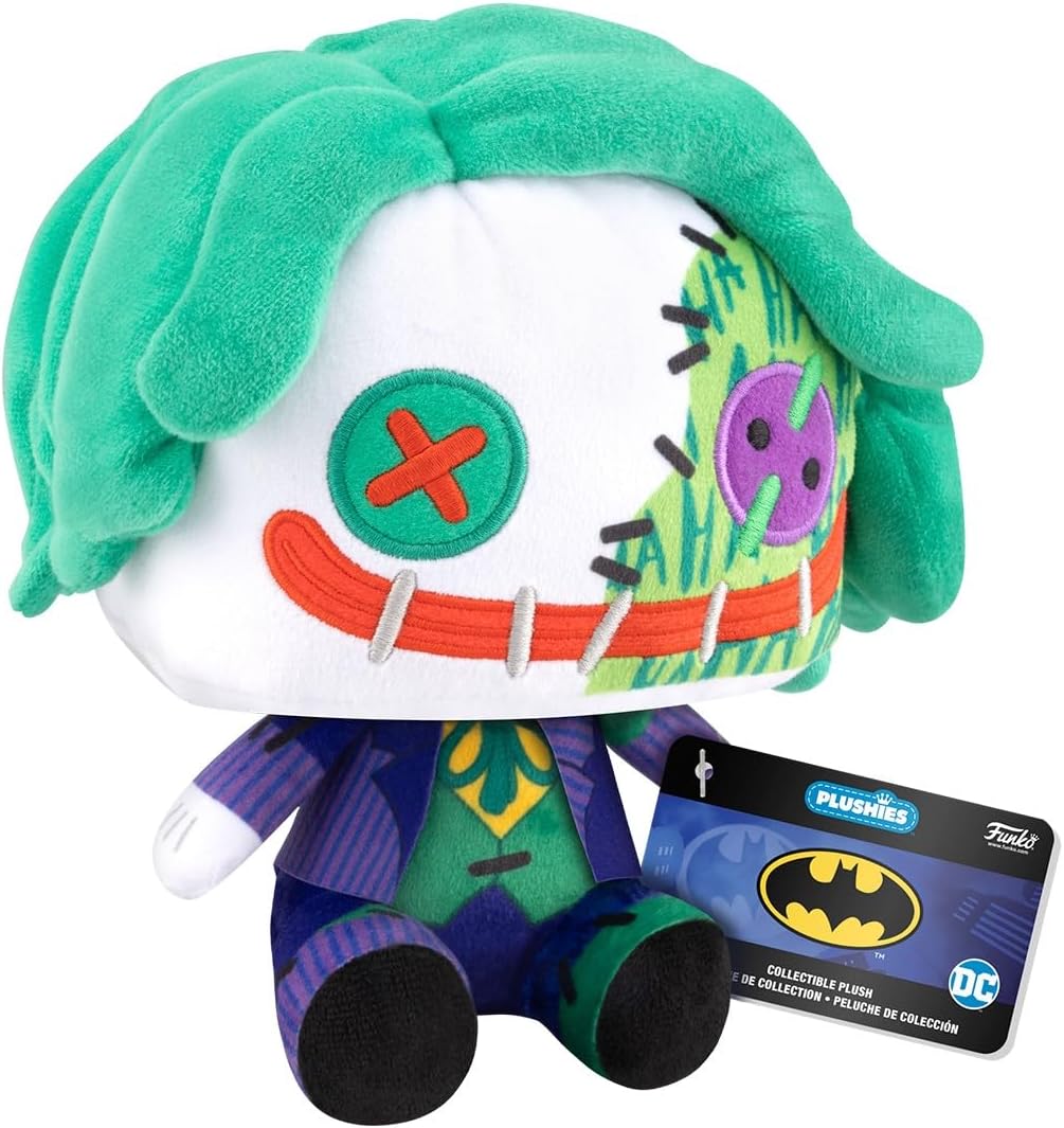 Funko Pop! Plush: Patchwork - The Joker - DC Comics - Collectible Soft Toy - Perfect Gift for DC Fans