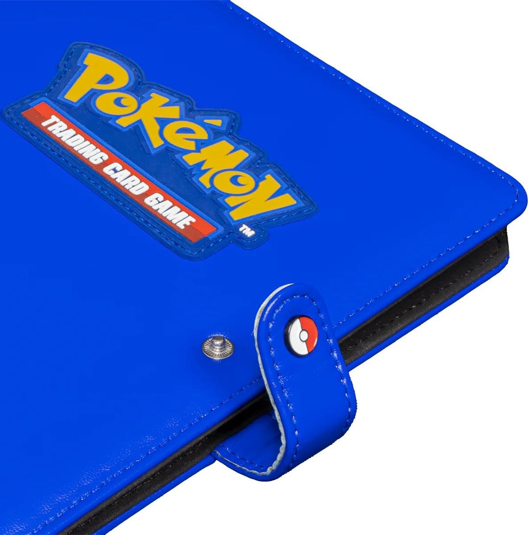 Ultra Pro Pokémon Trading Card Storage - Premium 4-Pocket Snap Binder (16375)