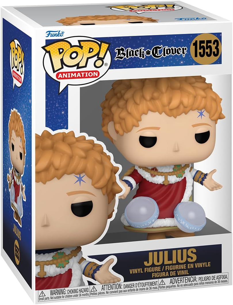 Funko Pop! Animation Black Clover - Julius Novachrono Vinyl Figure (72117)