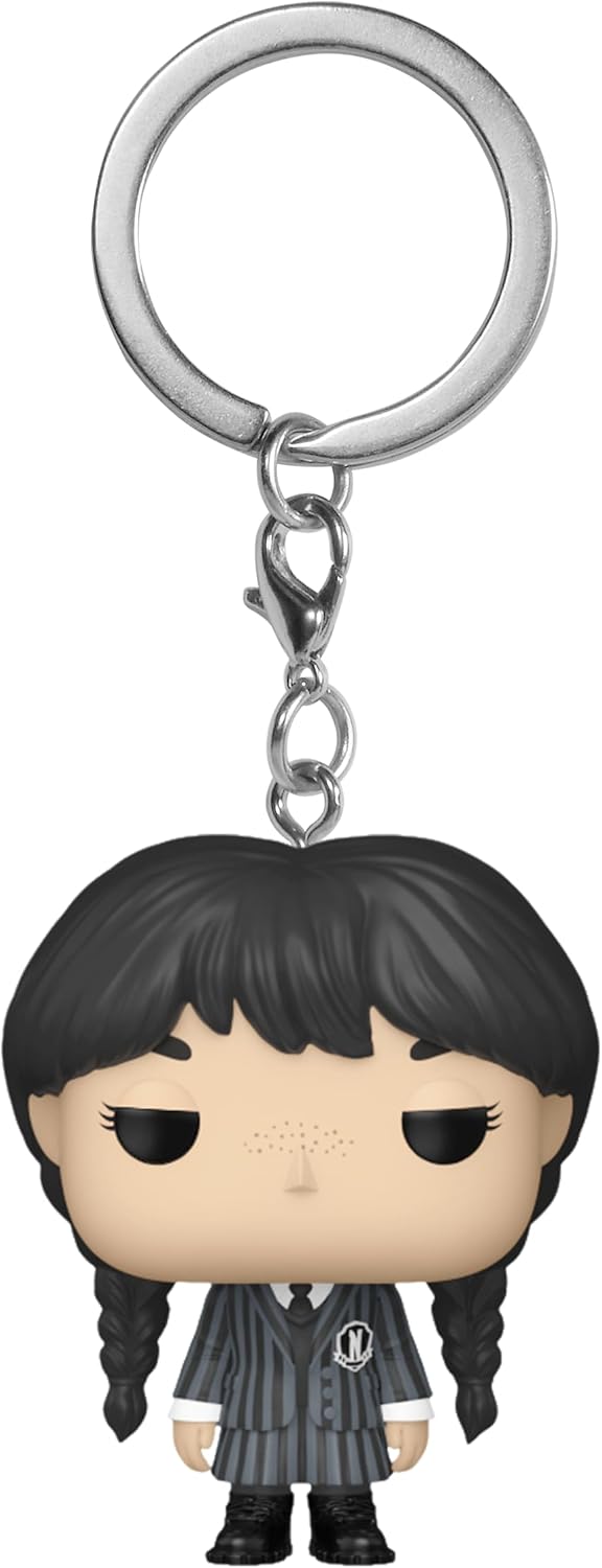 Funko Pop! Keychain Addams Family - Wednesday Addams Vinyl Keychain (81863)