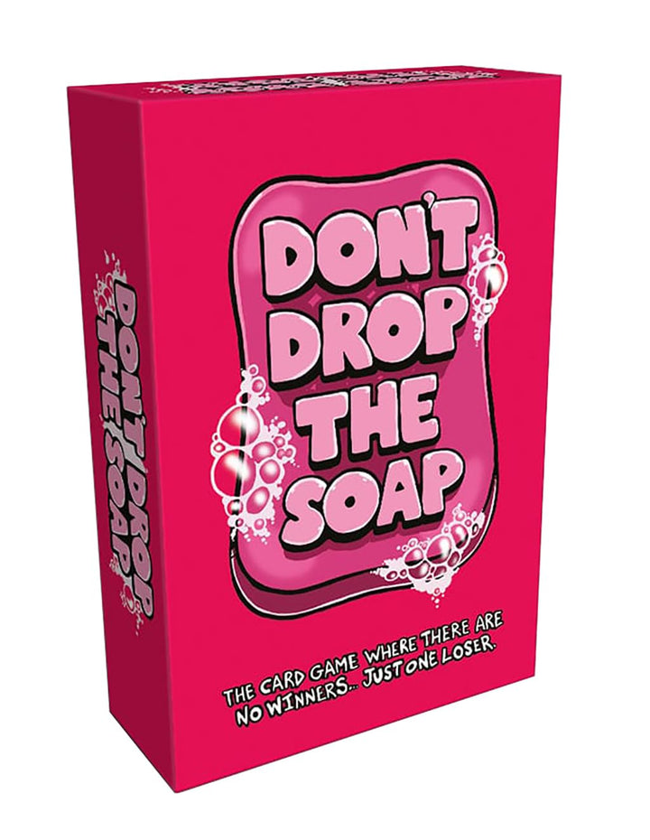 Don't Drop the Soap - 18+ - Party Game - Quick Game with Black Humour - For