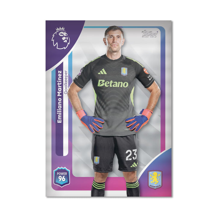 Topps Premier League 2026 - Debut Edition - Mega Multipack with 40 Cards & 3 Classic LE