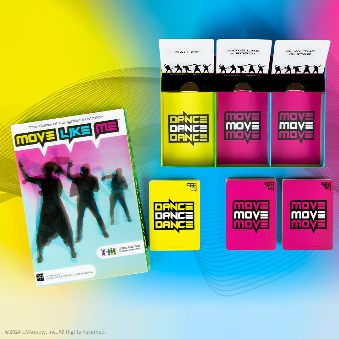 USAopoly Move Like Me Board Game (PA000-875-002400-06)