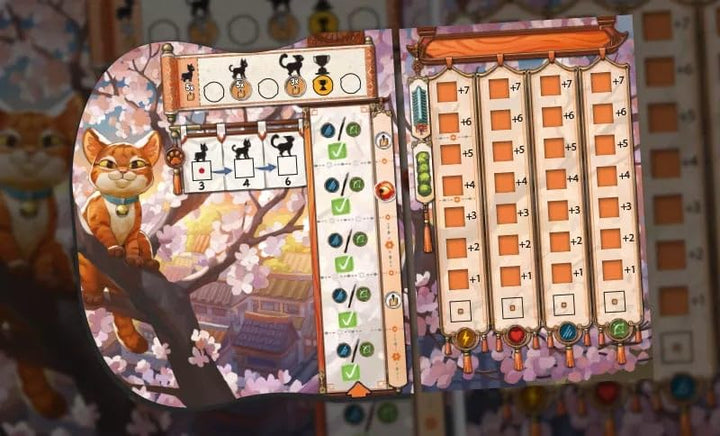 Matagot Kyoto No Neko Board Game (MAT-KNN-001-431/2024-001)