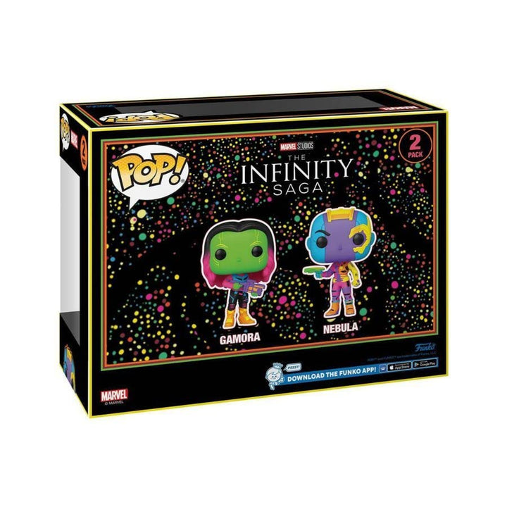 Funko Pop! Marvel Guardians of the Galaxy Vol. 2 - Gamora & Nebula Vinyl Figure