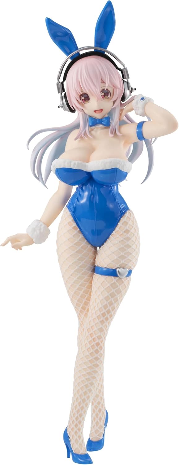 Furyu - Super Sonico - BiCute Bunnies Blue Rabbit - Anime Collectible Figure for Ages 15+