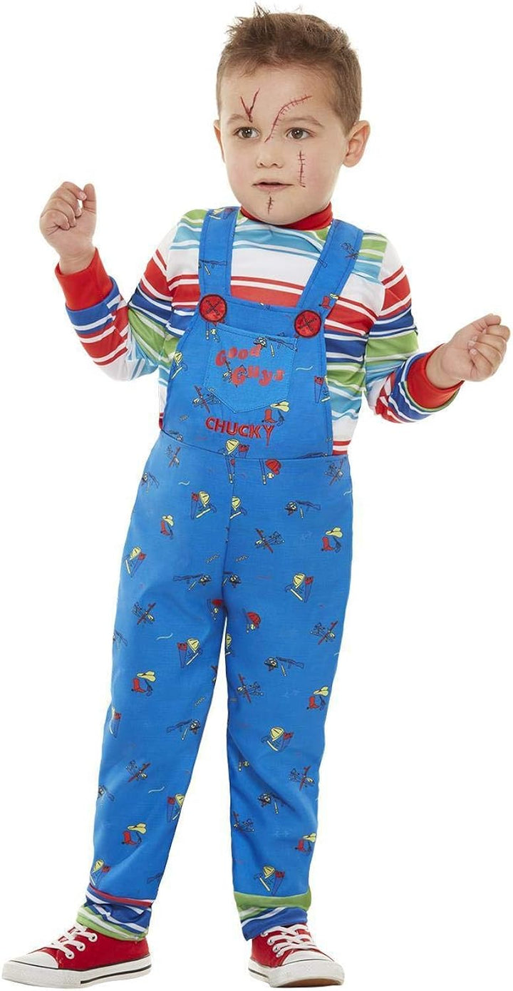 Smiffys Chucky Costume - Toddler Age 3-4 Years (61027T1)