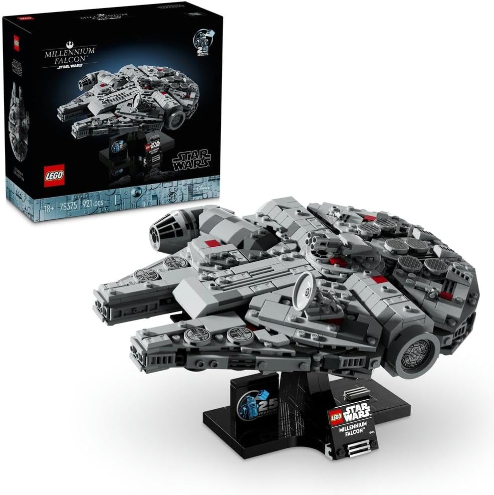 LEGO Star Wars Millennium Falcon 25th Anniversary Building Set - Model 75375