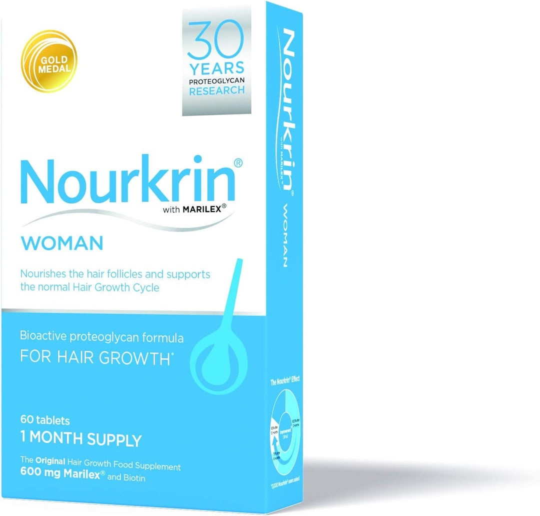 Nourkrin Woman Tablets (1 Month Supply), Multicoloured, 60 count