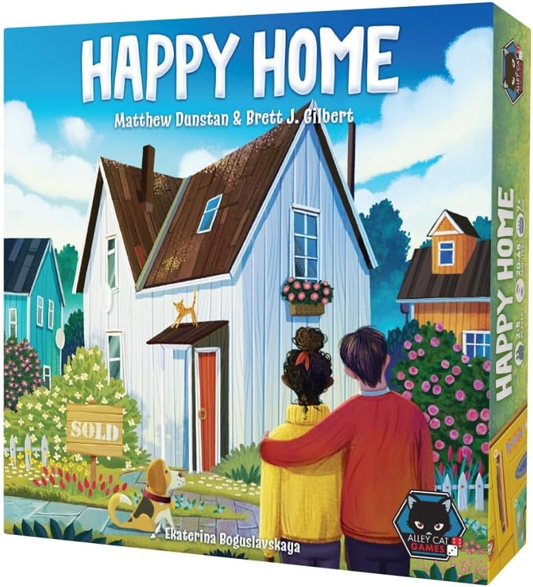 Alley Cat Games Happy Home Strategy Home Decoration Polyomino Game (ACG076)