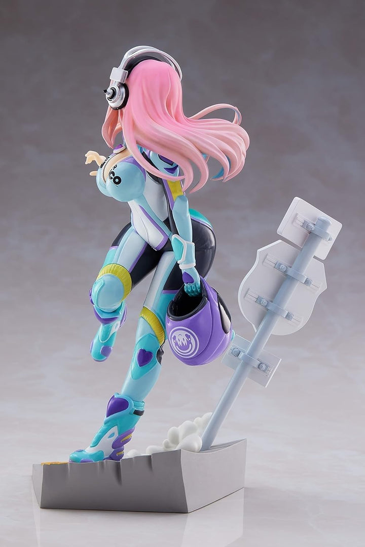 Furyu - Super Sonico Tenitol Non-Scale Figure - Rider Suit Edition with Exclusive Pedestal (Ages 15+)