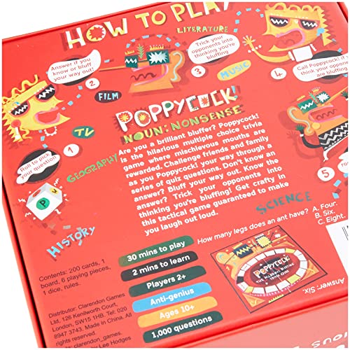 Clarendon Games Poppycock! Board Game (1115)