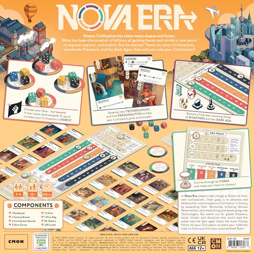 CMON Nova Era Board Game (CMNNVE001)