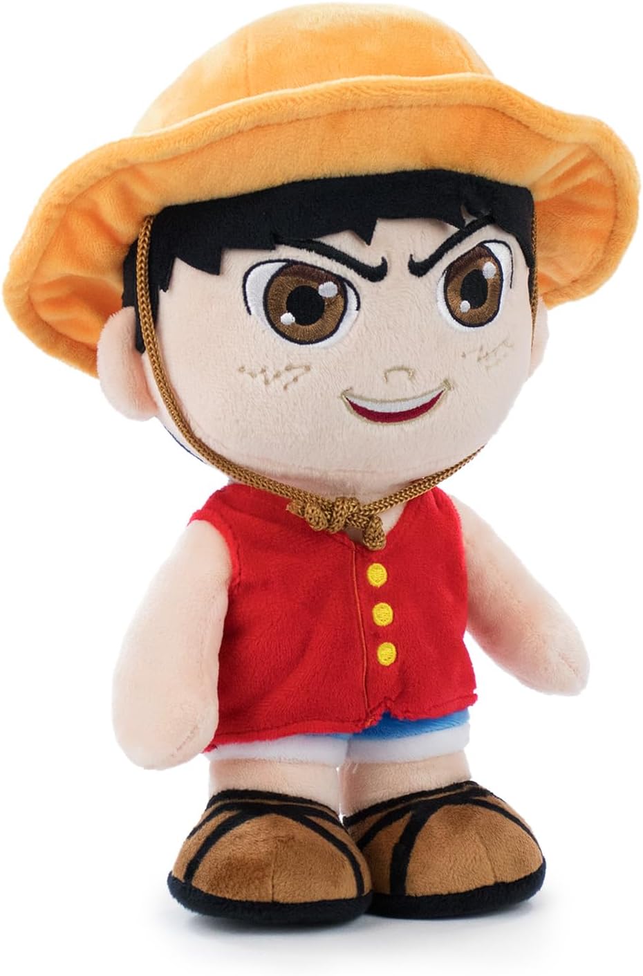 Barrado One Piece Luffy Plush - 27cm Soft Stuffed Animal for Kids 24 Months+