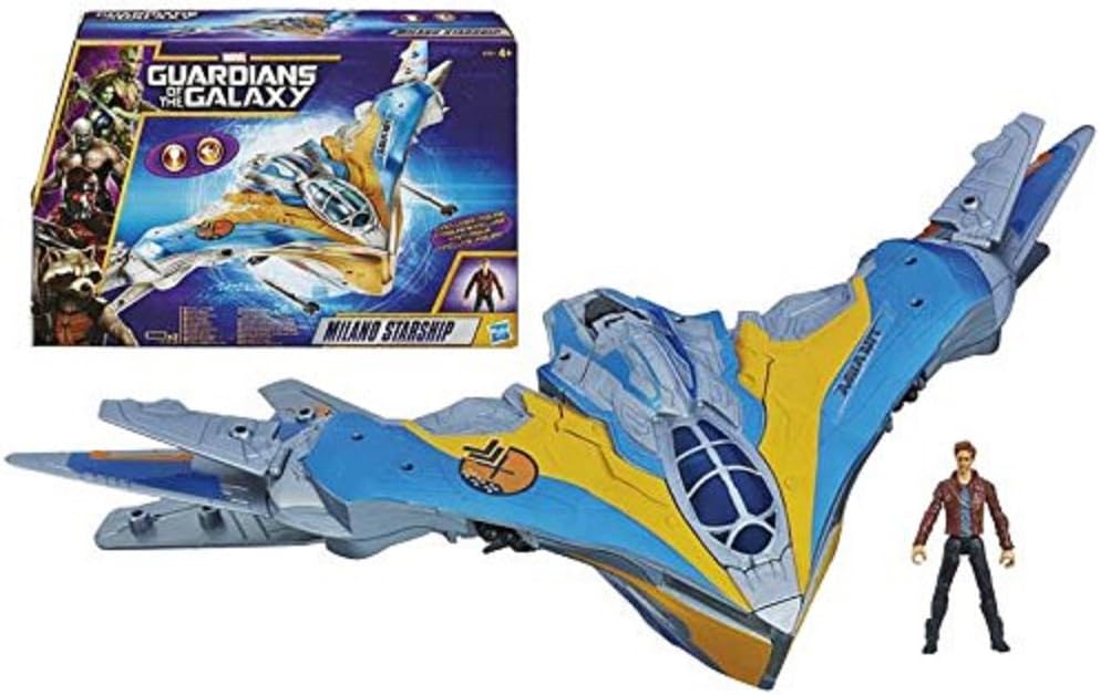Guardians of the Galaxy Milano Starship Vehicle with Lights, Sounds & Missiles - Ages 4+