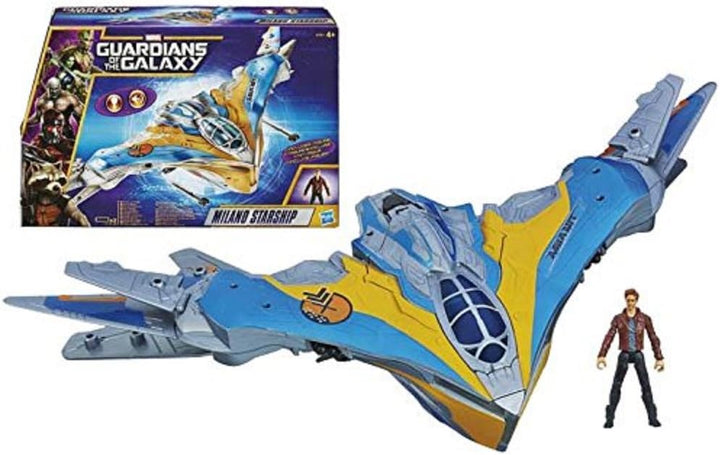 Guardians of the Galaxy Milano Starship Vehicle with Lights, Sounds & Missiles - Ages 4+