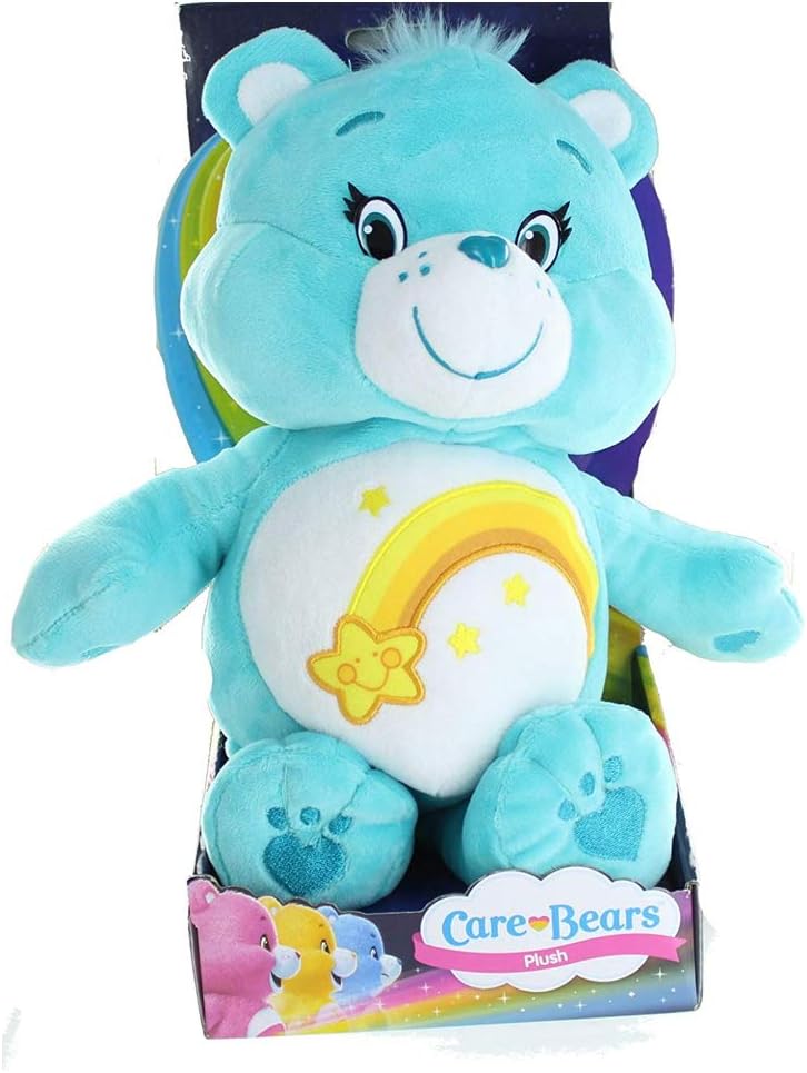 Care Bears Wish Bear Plush - Super Soft Cuddly Toy for Ages 4+