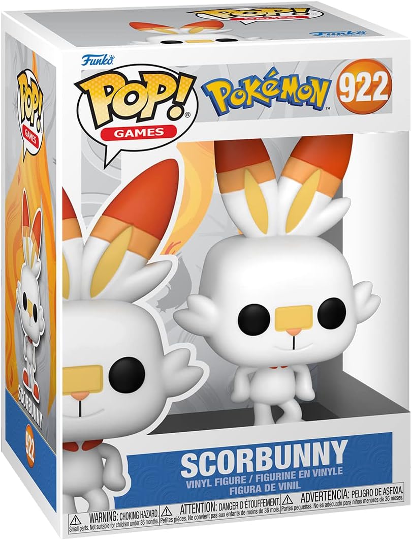 Funko Pop! Games Pokémon - Scorbunny Vinyl Figure (62271)