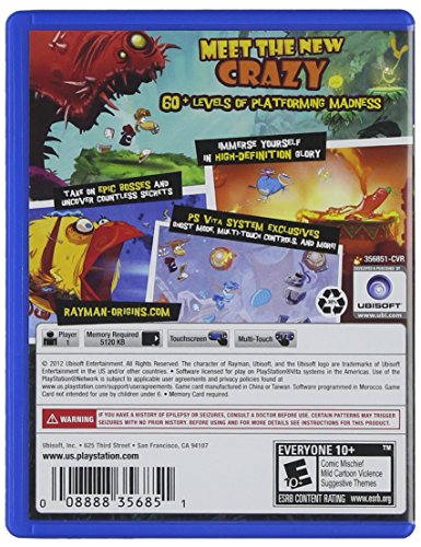 Rayman Origins - PlayStation Vita Platform Edition (2012)