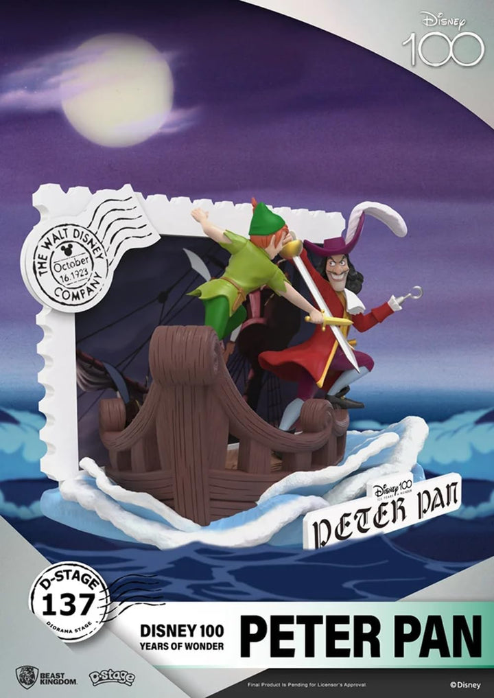 Beast Kingdom Disney Peter Pan D-Stage 6 Statue Collectible Figure (DS-137)