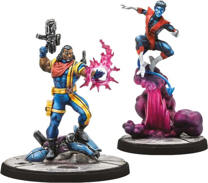 Atomic Mass Games Marvel Crisis Protocol: Bishop and Nightcrawler Miniatures (FFGCP112)