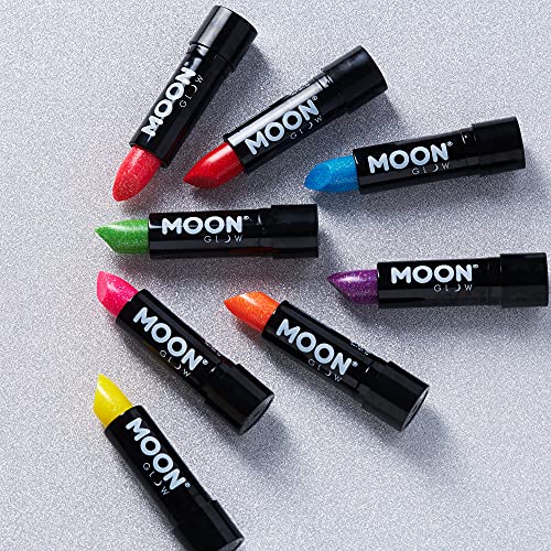 Moon Glow - Neon UV Glitter Lipstick Purple (M8497)