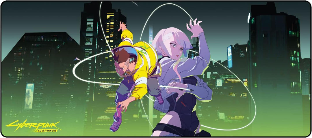 DEVplus Cyberpunk: Edgerunners XXL tapis de souris Keyart