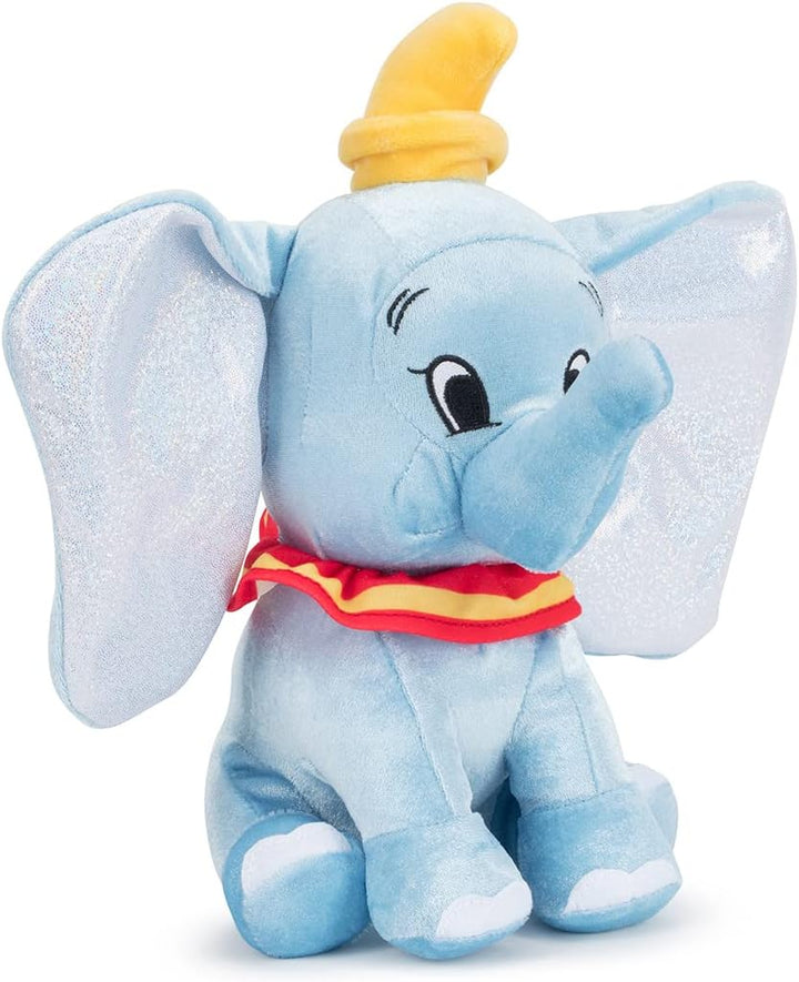 Dumbo 25 cm Plush Toy - 100 Years of Disney Celebration, Soft & Sparkly, Ages 0+