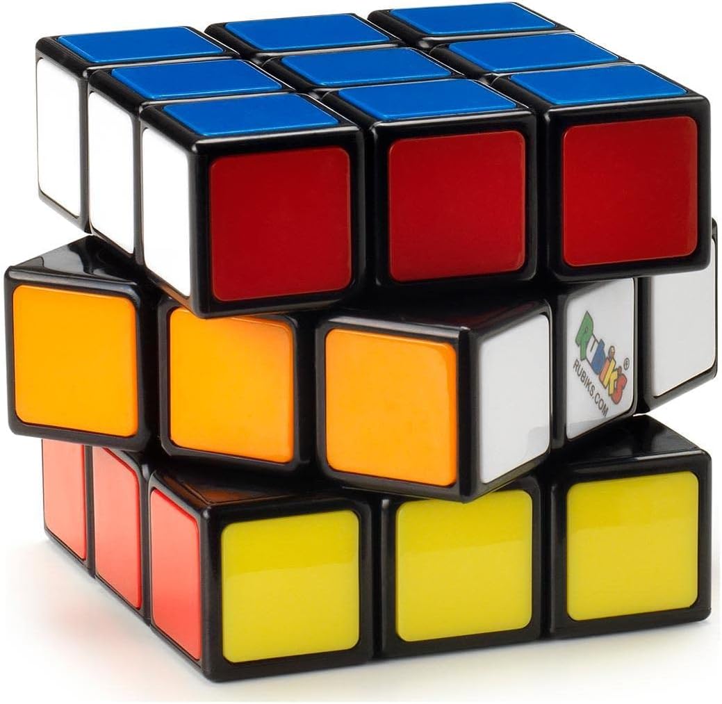 Rubik's Cube 3x3 Brain Teaser Puzzle by Spin Master