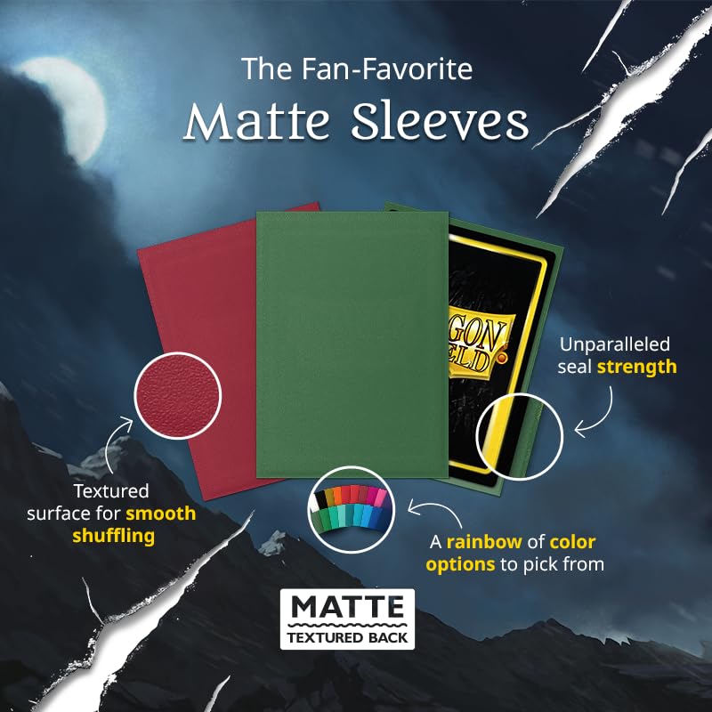 Dragon Shield Matte Copper Standard Card Sleeves (ART11016)