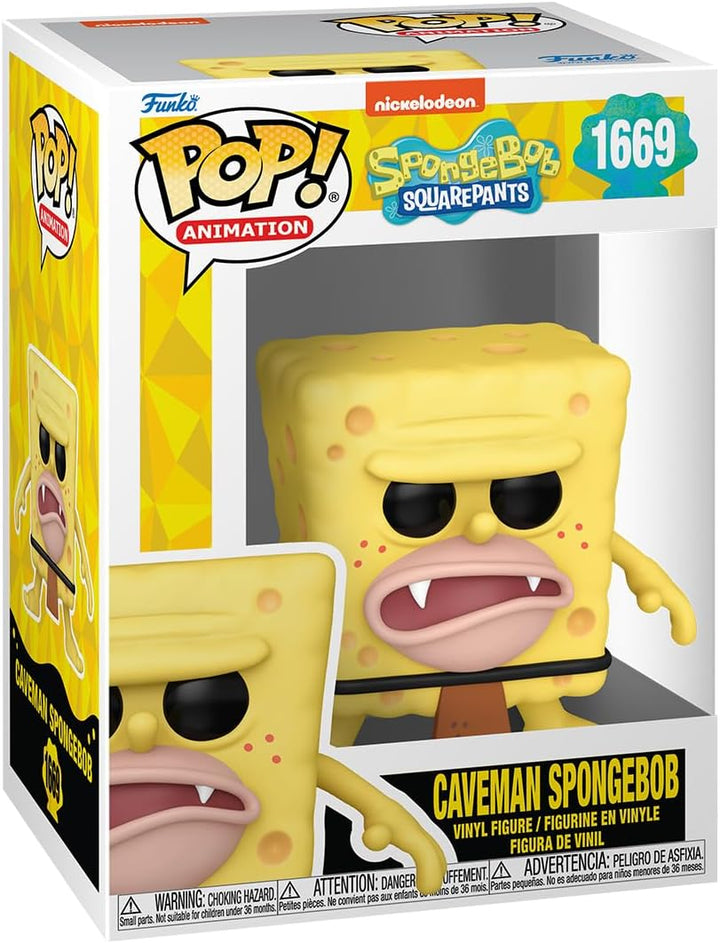 Funko Pop! TV SpongeBob SquarePants 25th Anniversary - Caveman SpongeBob Vinyl Figure (75737)