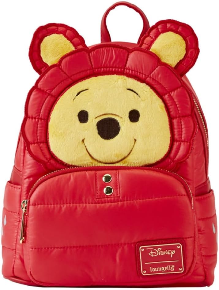 Disney by Loungefly Winnie The Pooh Puffer Jacket Cosplay Backpack - Women's Accessory (2023)