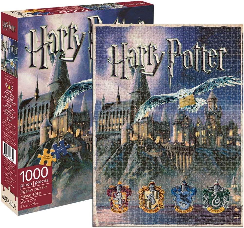 Harry Potter 1000-Piece Jigsaw Puzzle - Colorful Challenge for Ages 12+