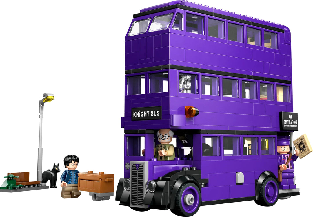 LEGO Harry Potter Knight Bus Adventure - 5 Minifigures & 499-Piece Building Set for Ages 8+