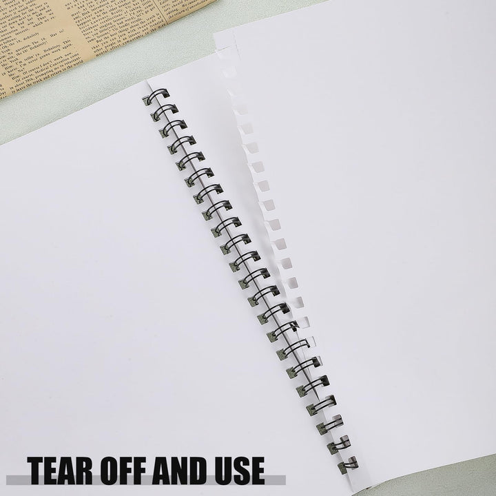 Thboxes A4 Sketch Book 200GSM Thick Paper Spiral Bound Hardback Sketchbook