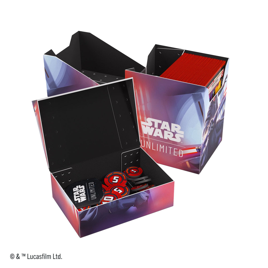 Gamegenic Star Wars: Unlimited Soft Crate Set 5 - Darth Maul Trading Card Storage (GGS25153ML)