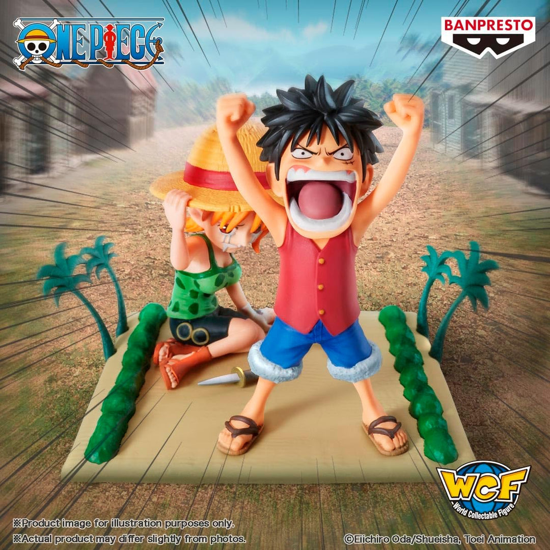 Banpresto - One Piece - Log Stories - Luffy & Nami, Bandai Spirits World Collect