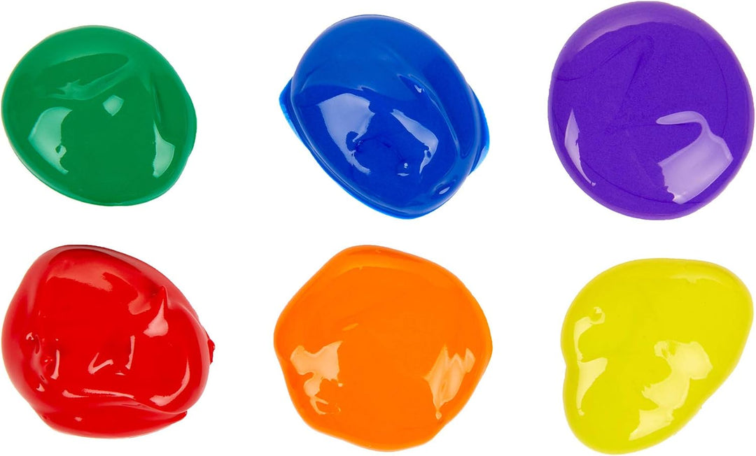 Crayola Washable Kids Paint Set - 6 Non-Toxic Colors for Ages 3+