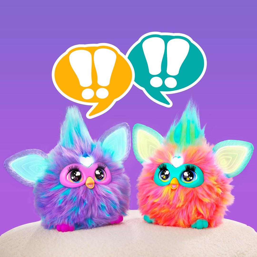 Furby Coral - Interactive Talking & Dancing Toy for Kids 6+