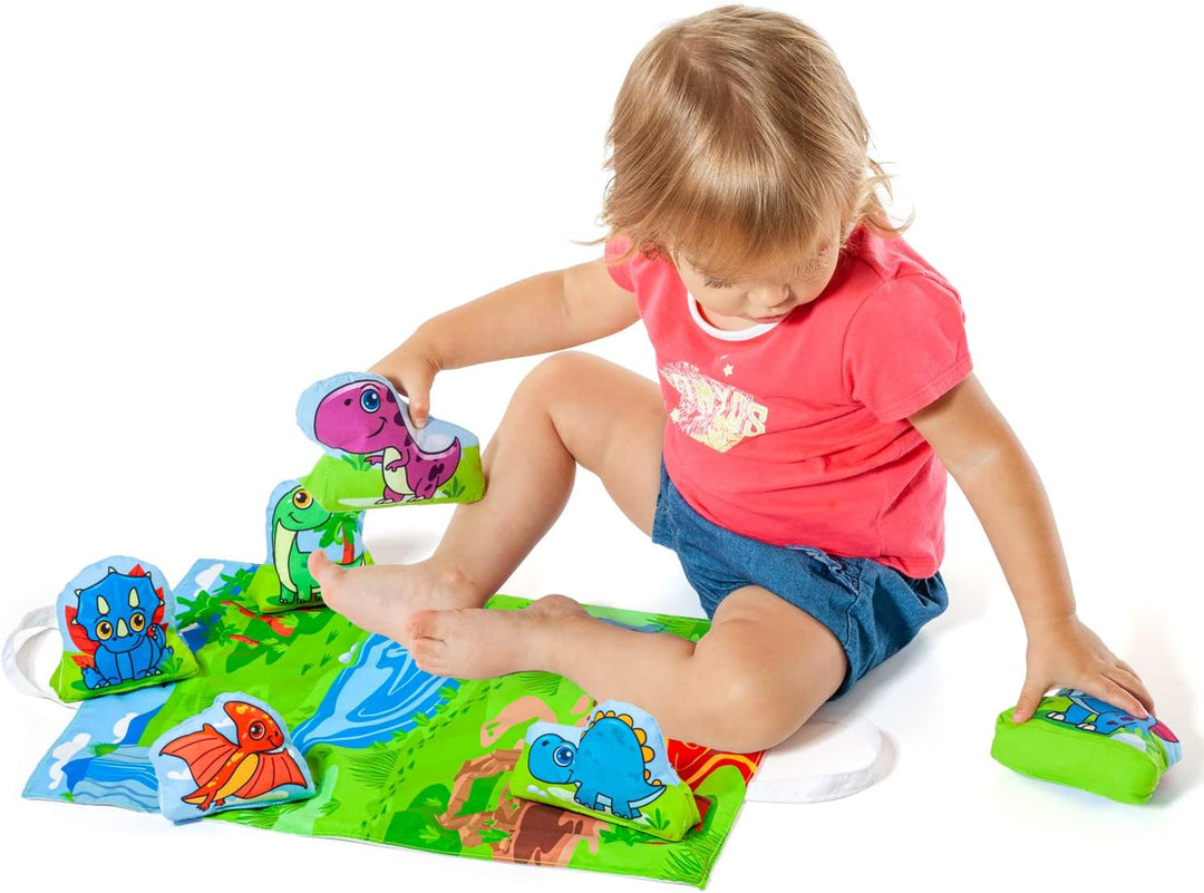 MOLTO Dinos & Fun Multicolor Play Figures (Model 22525)