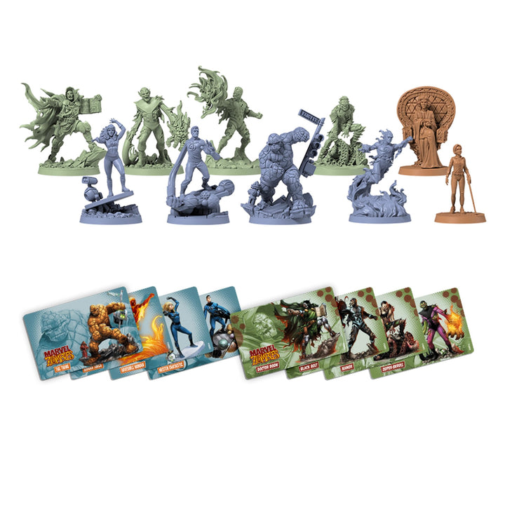 CMON Marvel Zombies: Fantastic 4 Under Siege Miniatures Board Game (CMNMZB004)