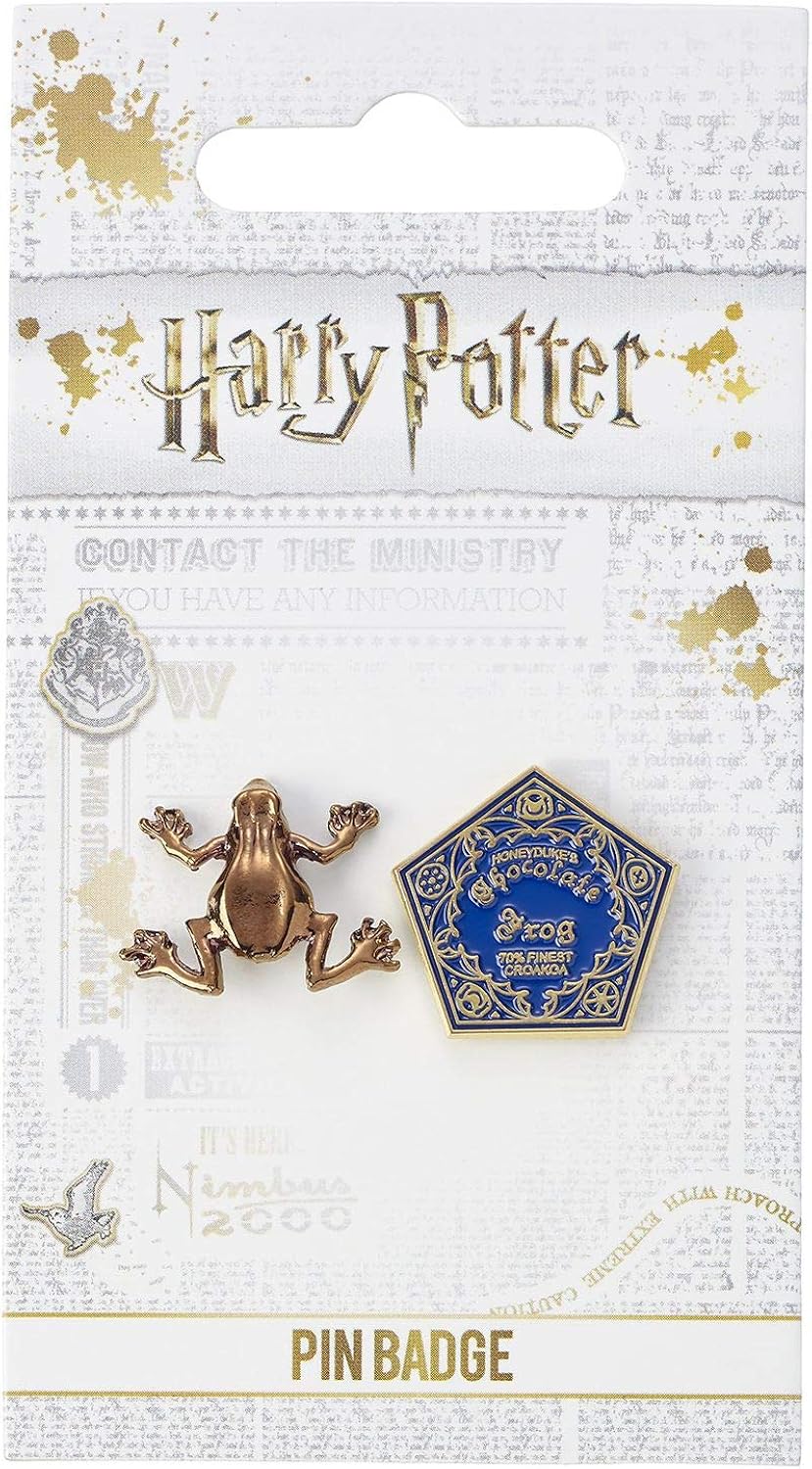 The Carat Shop Harry Potter Chocolate Frog Collection - Chocolate Frog Pin Badge (HPPB157)