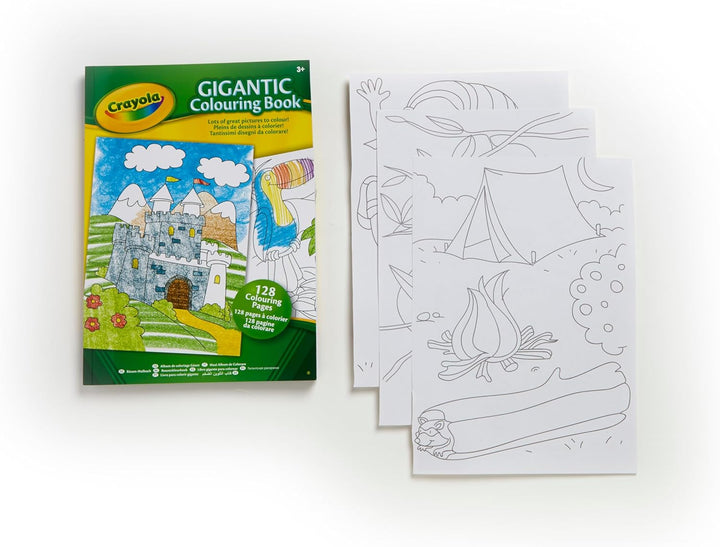 CRAYOLA Gigantic Colouring Book - 128 A4 Pages of Colouring Fun for Kids